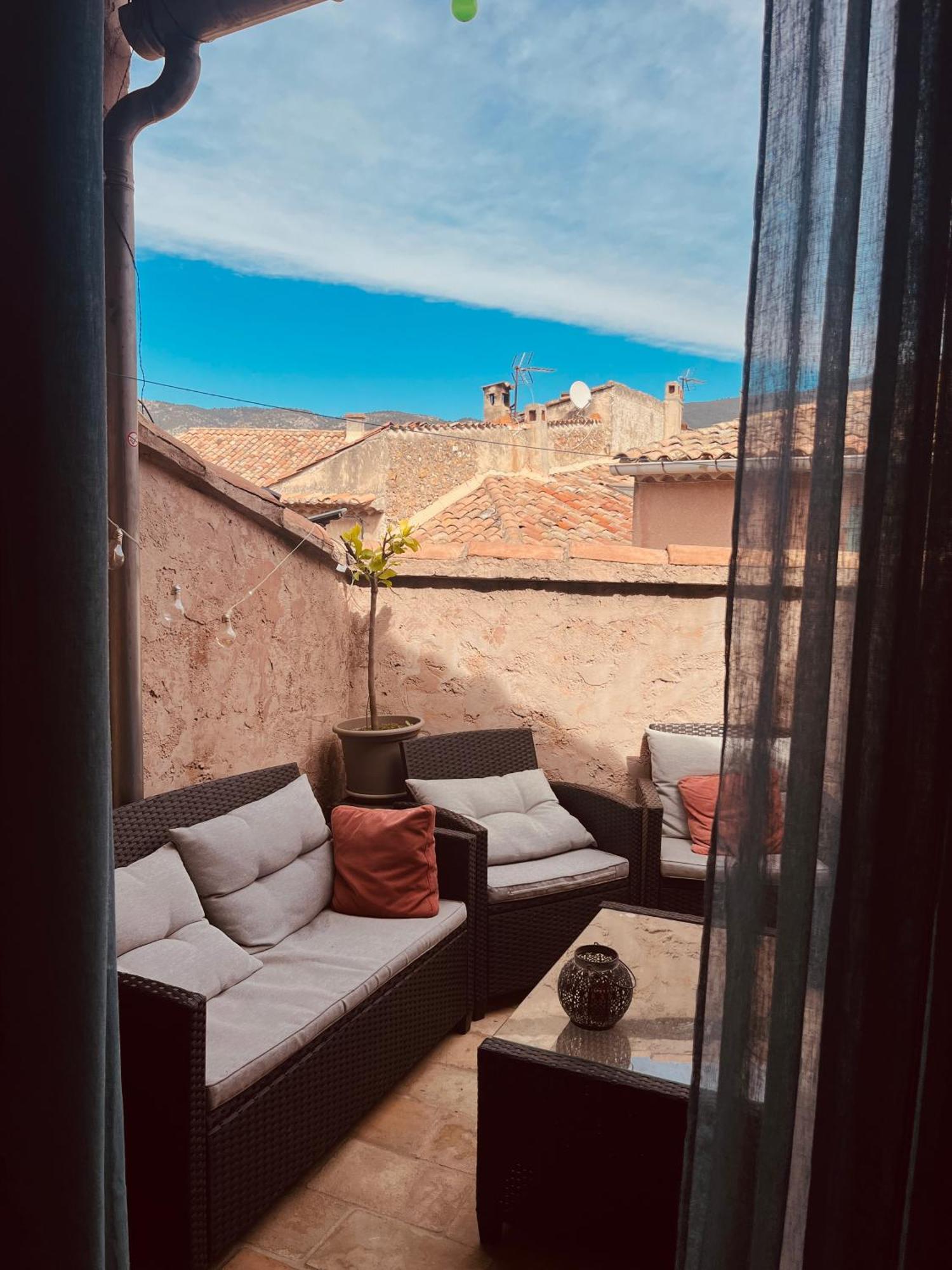 Kamer Met Ontbijt Bedoin Bagian luar foto